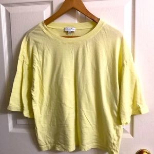 Relaxed Yellow Michael Stars Tee